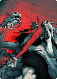 Vorinclex, Monstrous Raider 2 Art Card [Kaldheim: Art Series] | Gamer Loot