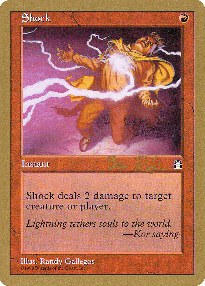 Shock (Ben Rubin) [World Championship Decks 1998] | Gamer Loot