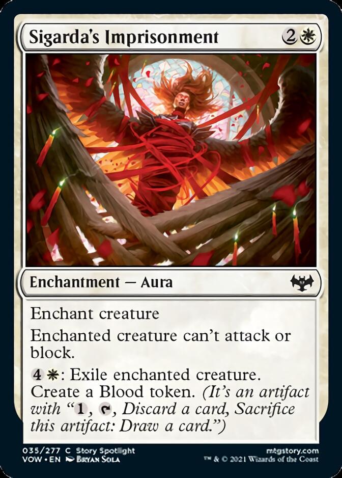 Sigarda's Imprisonment [Innistrad: Crimson Vow] | Gamer Loot
