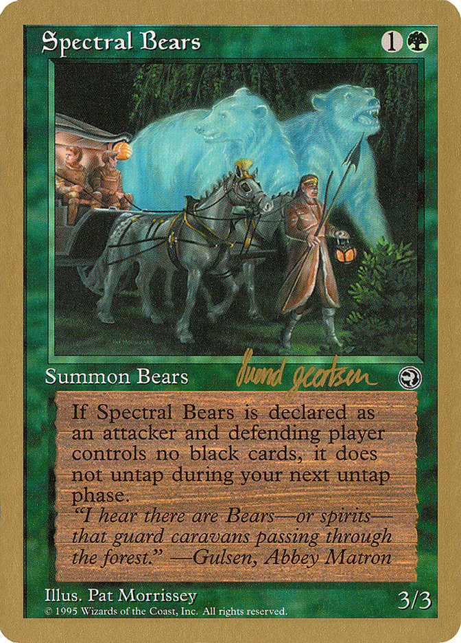 Spectral Bears (Svend Geertsen) [World Championship Decks 1997] | Gamer Loot