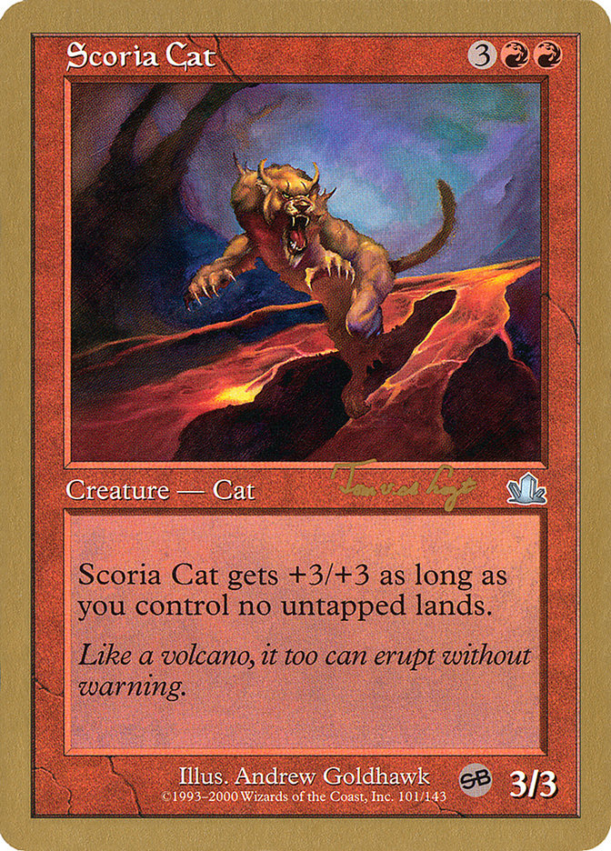 Scoria Cat (Tom van de Logt) (SB) [World Championship Decks 2001] | Gamer Loot