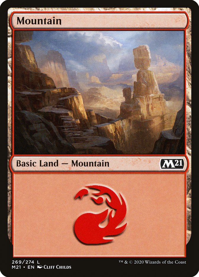 Mountain (269) [Core Set 2021] | Gamer Loot