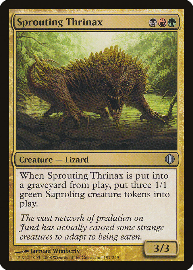 Sprouting Thrinax [Shards of Alara] | Gamer Loot