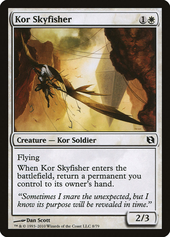 Kor Skyfisher [Duel Decks: Elspeth vs. Tezzeret] | Gamer Loot