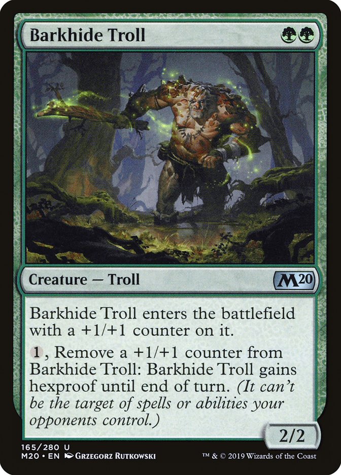 Barkhide Troll [Core Set 2020] | Gamer Loot