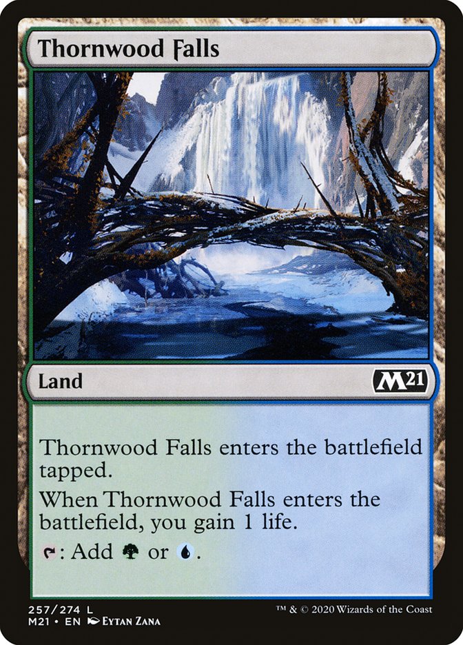 Thornwood Falls [Core Set 2021] | Gamer Loot