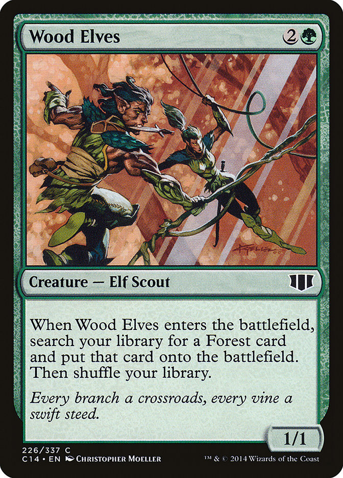 Wood Elves [Commander 2014] | Gamer Loot