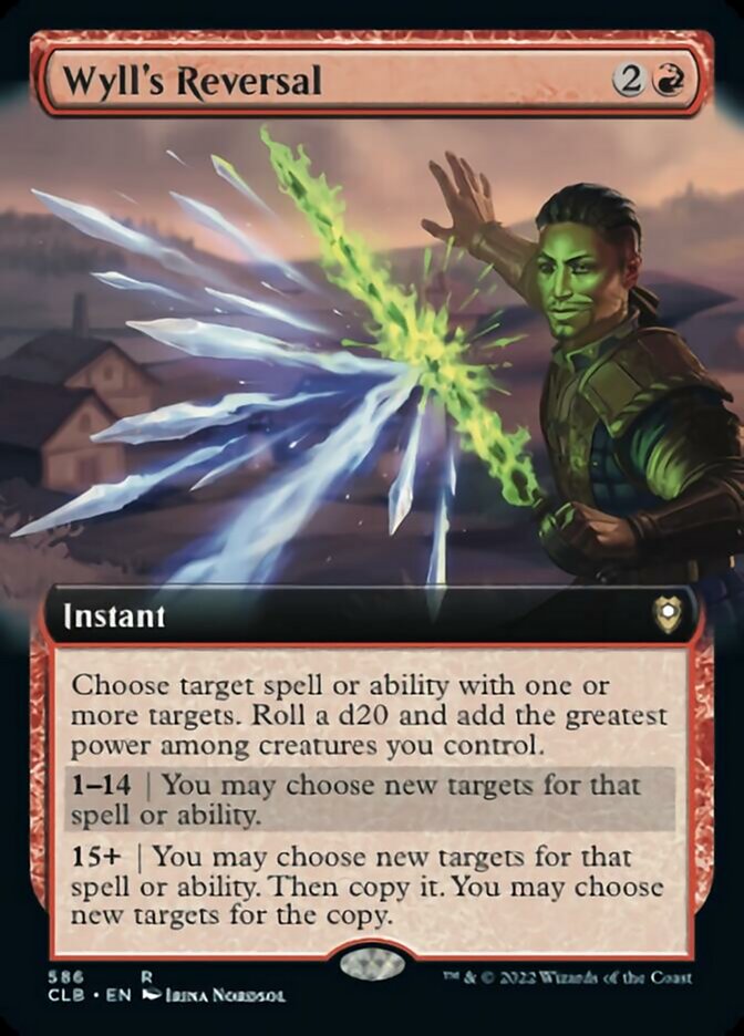 Wyll's Reversal (Extended Art) [Commander Legends: Battle for Baldur's Gate] | Gamer Loot