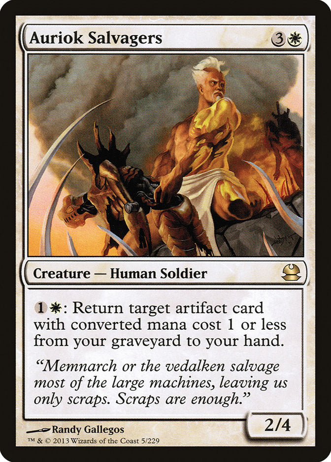 Auriok Salvagers [Modern Masters] | Gamer Loot