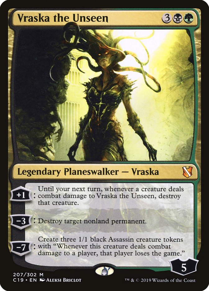 Vraska the Unseen [Commander 2019] | Gamer Loot