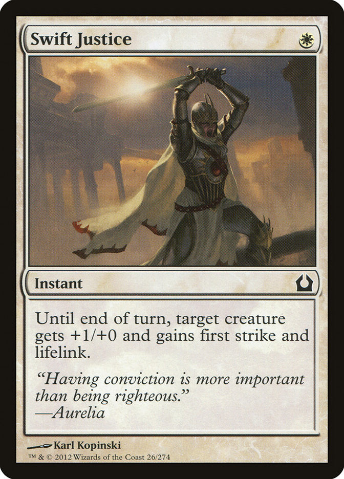 Swift Justice [Return to Ravnica] | Gamer Loot