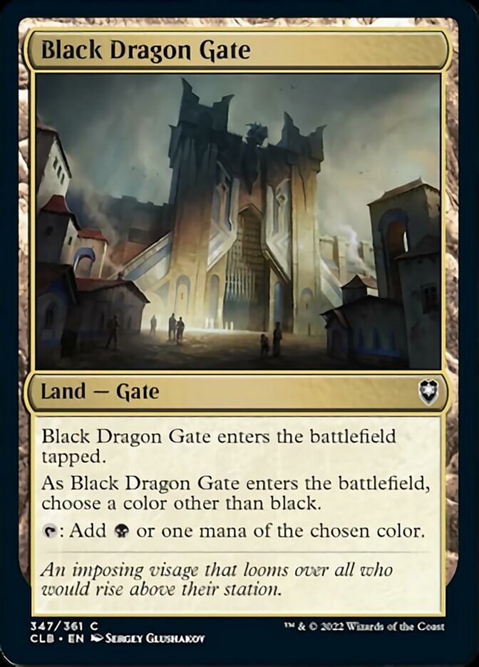 Black Dragon Gate [Commander Legends: Battle for Baldur's Gate] | Gamer Loot