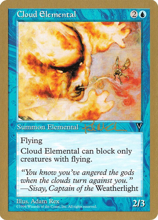 Cloud Elemental (Paul McCabe) [World Championship Decks 1997] | Gamer Loot