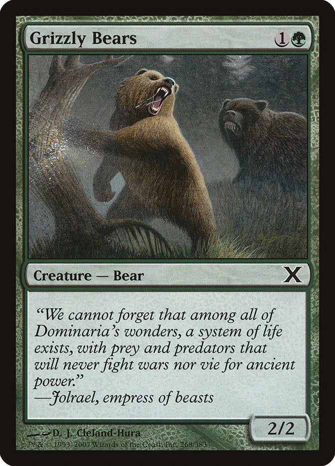 Grizzly Bears [Tenth Edition] | Gamer Loot