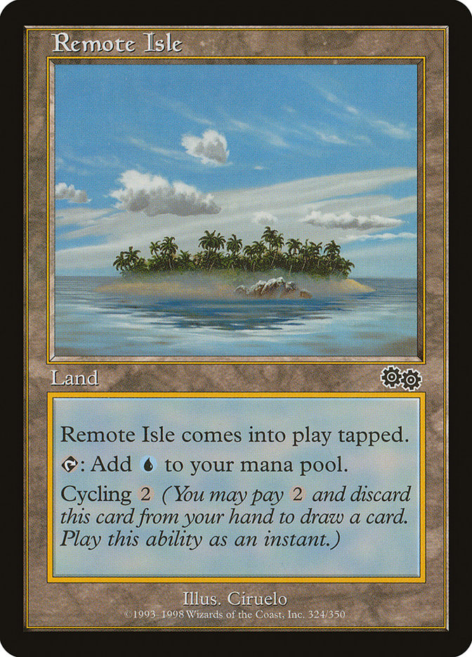 Remote Isle [Urza's Saga] | Gamer Loot