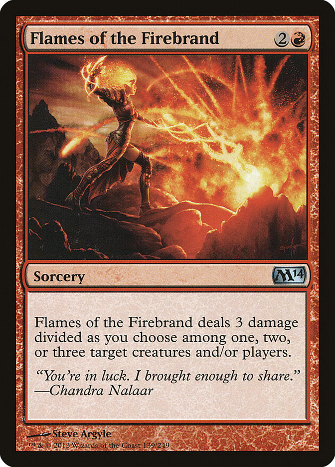 Flames of the Firebrand [Magic 2014] | Gamer Loot