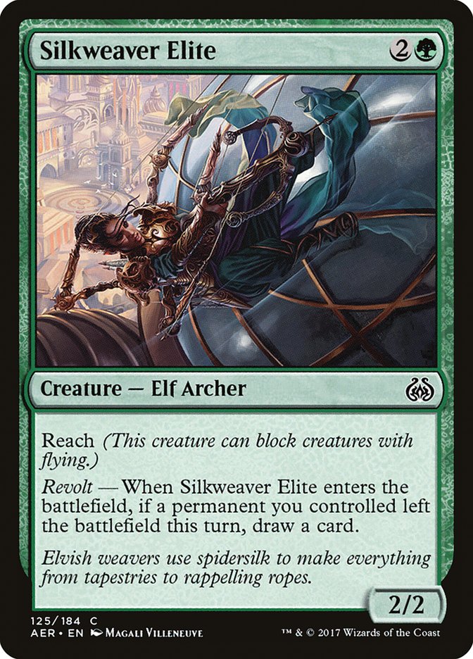 Silkweaver Elite [Aether Revolt] | Gamer Loot