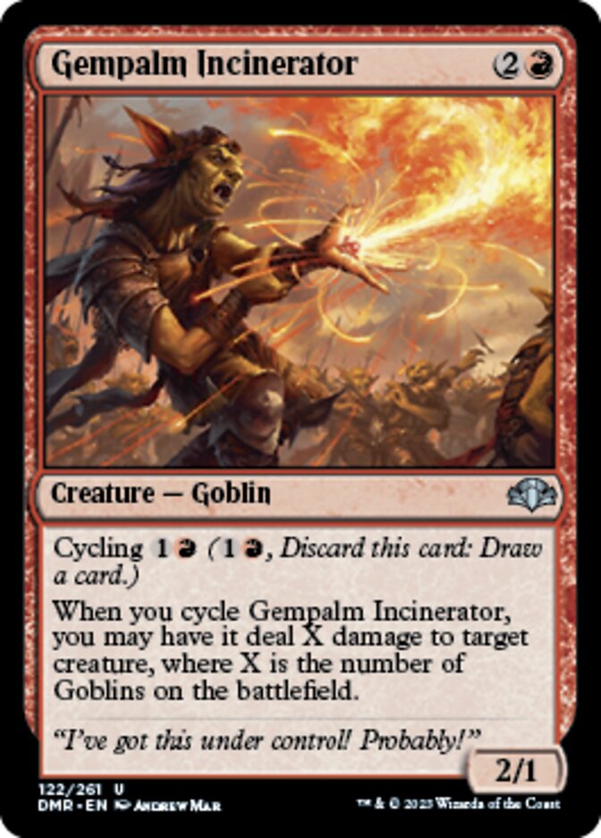 Gempalm Incinerator [Dominaria Remastered] | Gamer Loot