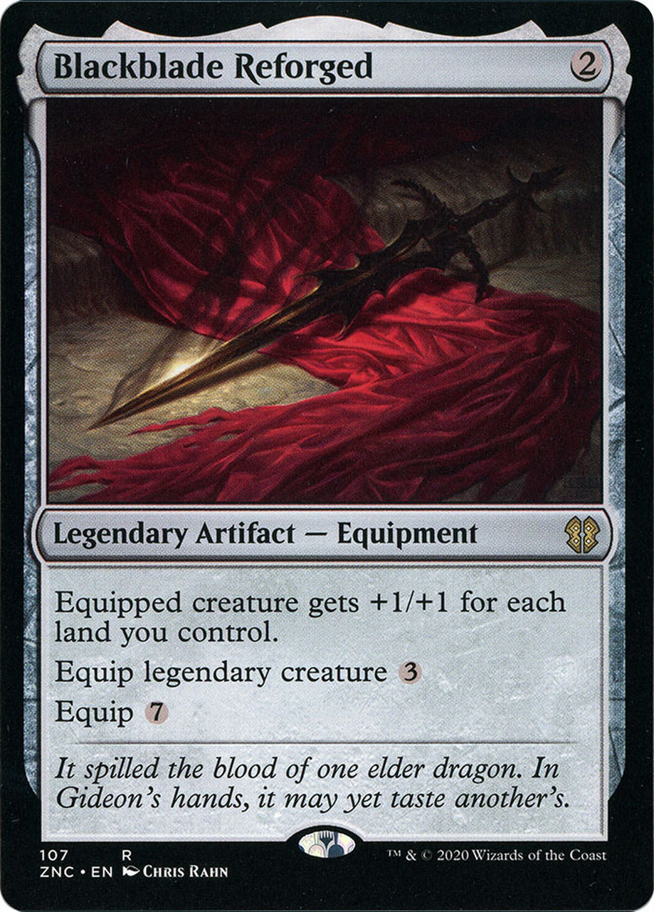 Blackblade Reforged [Zendikar Rising Commander] | Gamer Loot