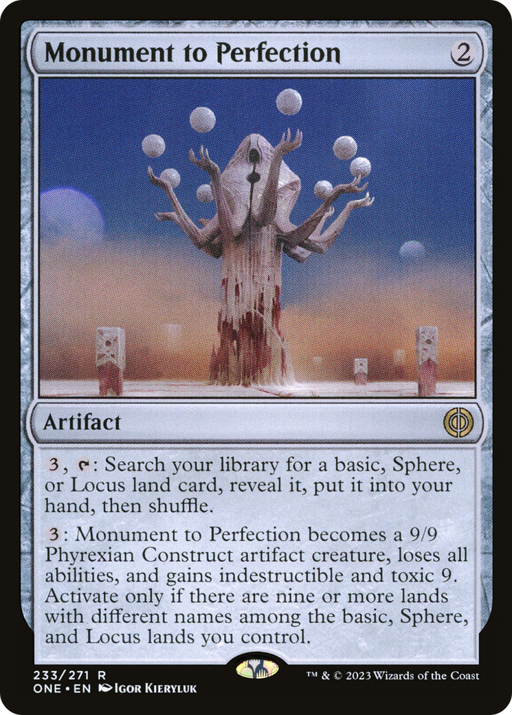 Monument to Perfection [Phyrexia: All Will Be One] | Gamer Loot