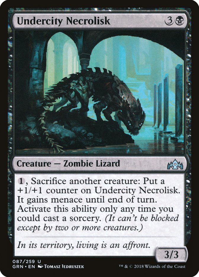 Undercity Necrolisk [Guilds of Ravnica] | Gamer Loot