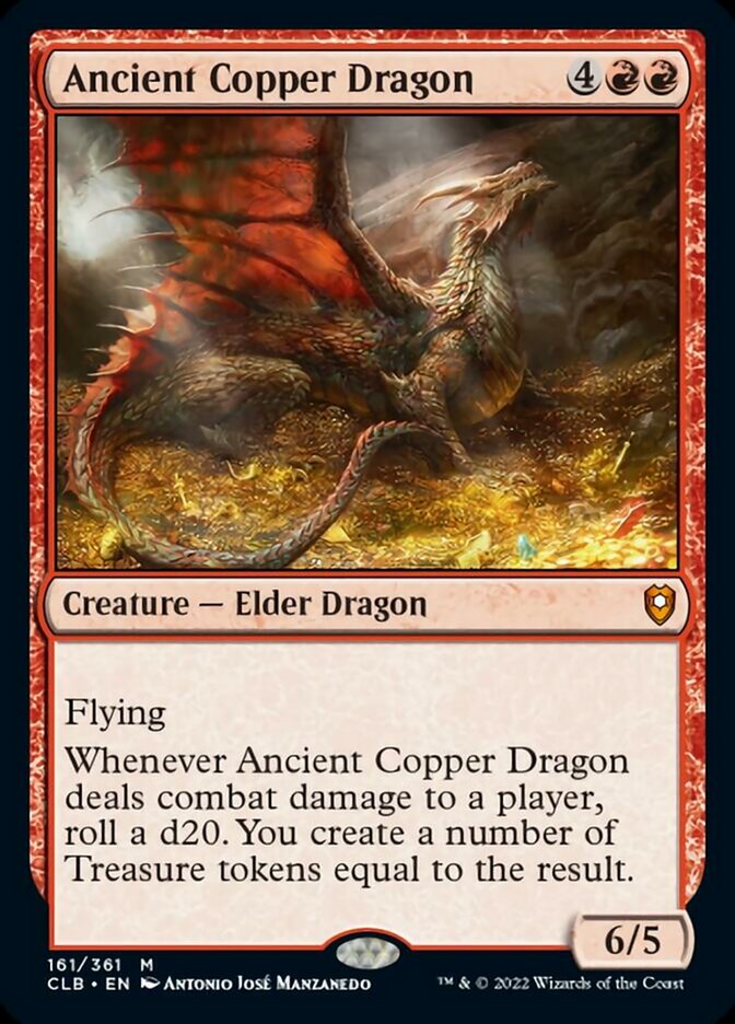 Ancient Copper Dragon [Commander Legends: Battle for Baldur's Gate] | Gamer Loot