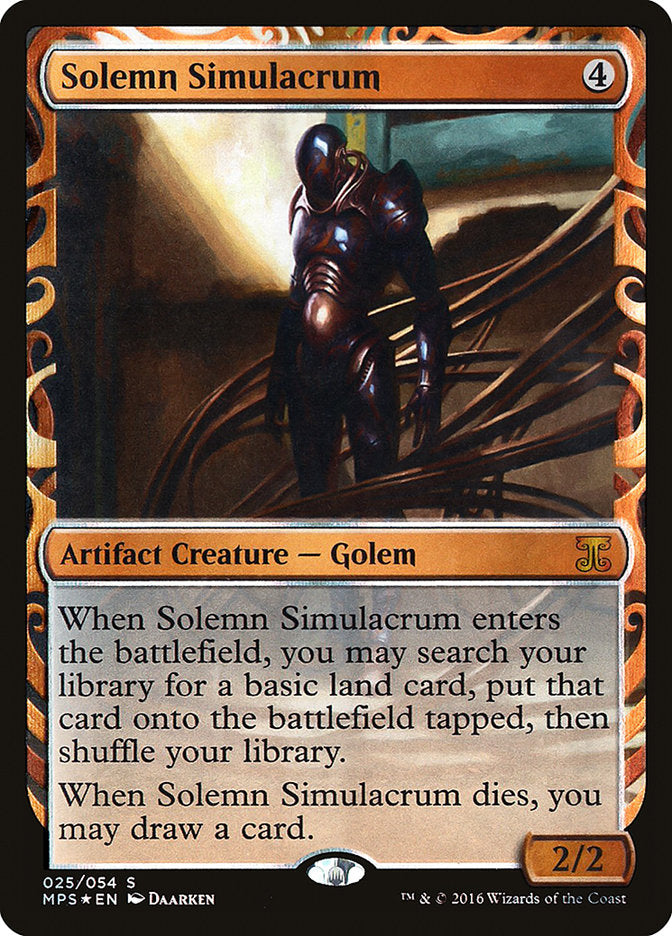 Solemn Simulacrum [Kaladesh Inventions] | Gamer Loot