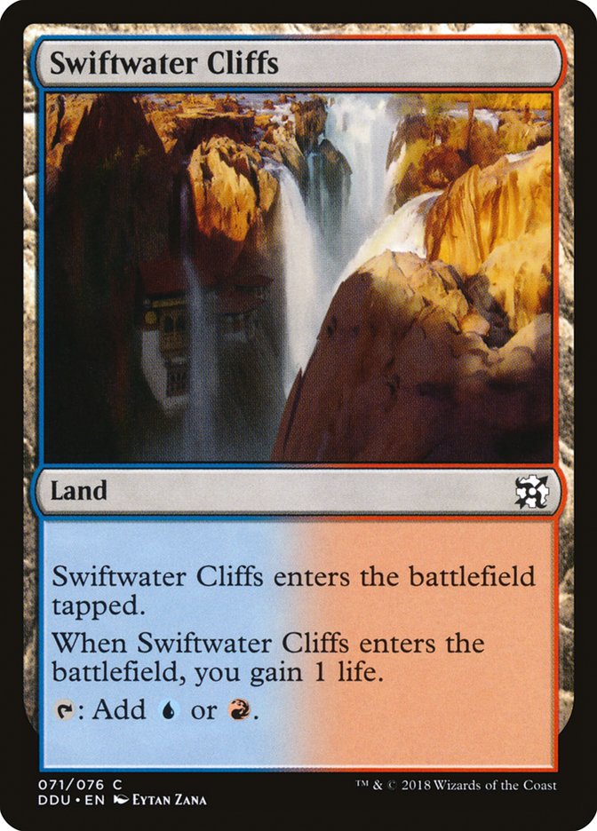 Swiftwater Cliffs [Duel Decks: Elves vs. Inventors] | Gamer Loot