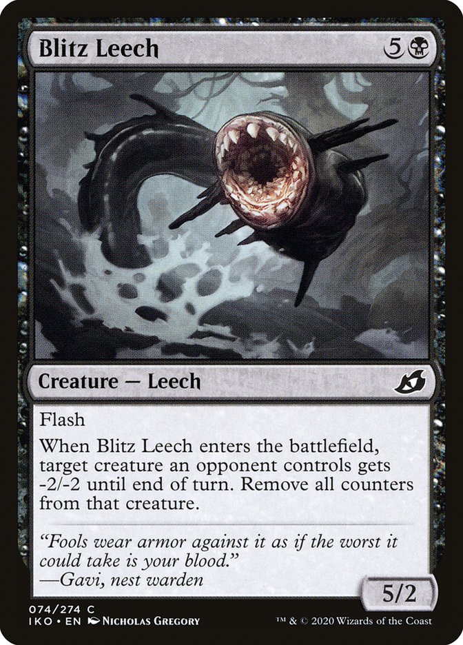 Blitz Leech [Ikoria: Lair of Behemoths] | Gamer Loot