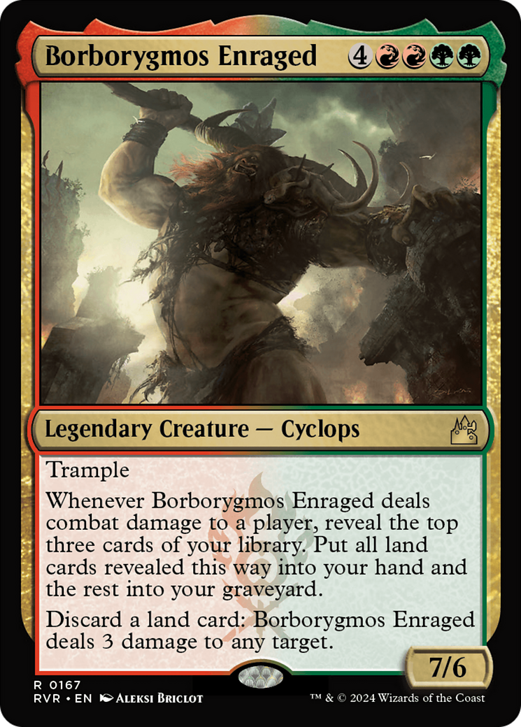 Borborygmos Enraged [Ravnica Remastered] | Gamer Loot