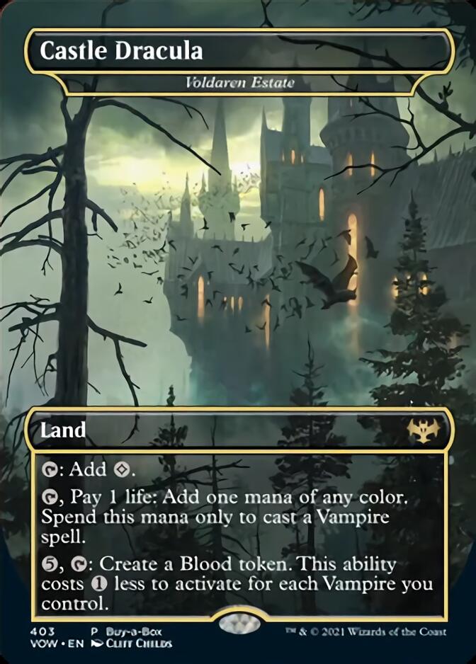 Voldaren Estate - Castle Dracula (Buy-A-Box) [Innistrad: Crimson Vow] | Gamer Loot