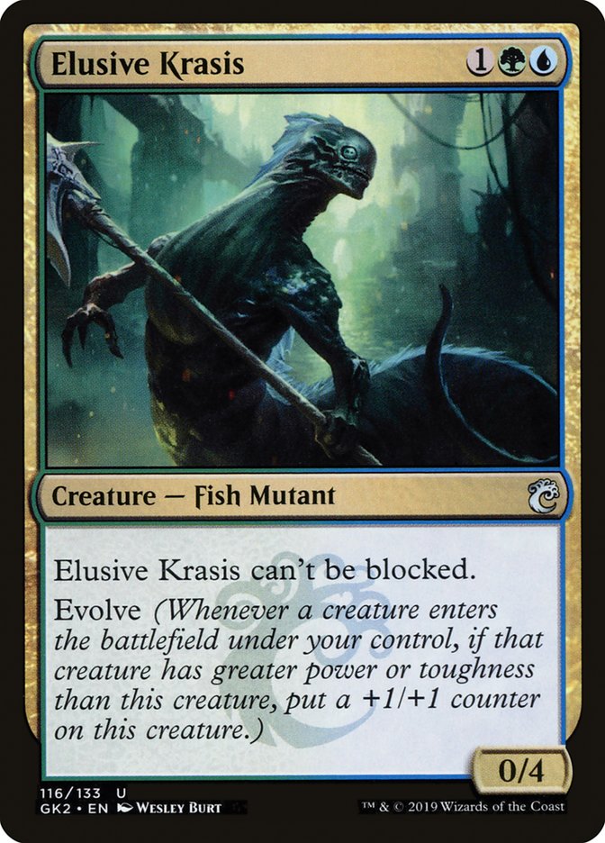 Elusive Krasis [Ravnica Allegiance Guild Kit] | Gamer Loot