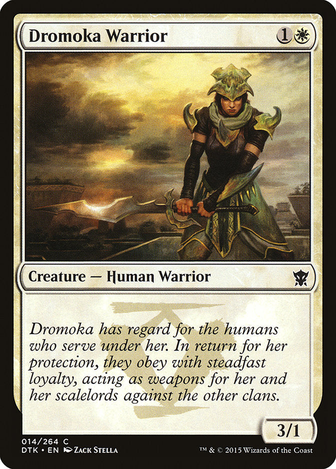 Dromoka Warrior [Dragons of Tarkir] | Gamer Loot