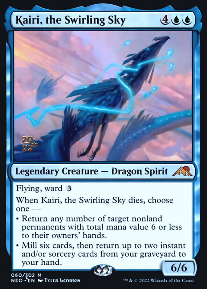 Kairi, the Swirling Sky [Kamigawa: Neon Dynasty Prerelease Promos] | Gamer Loot