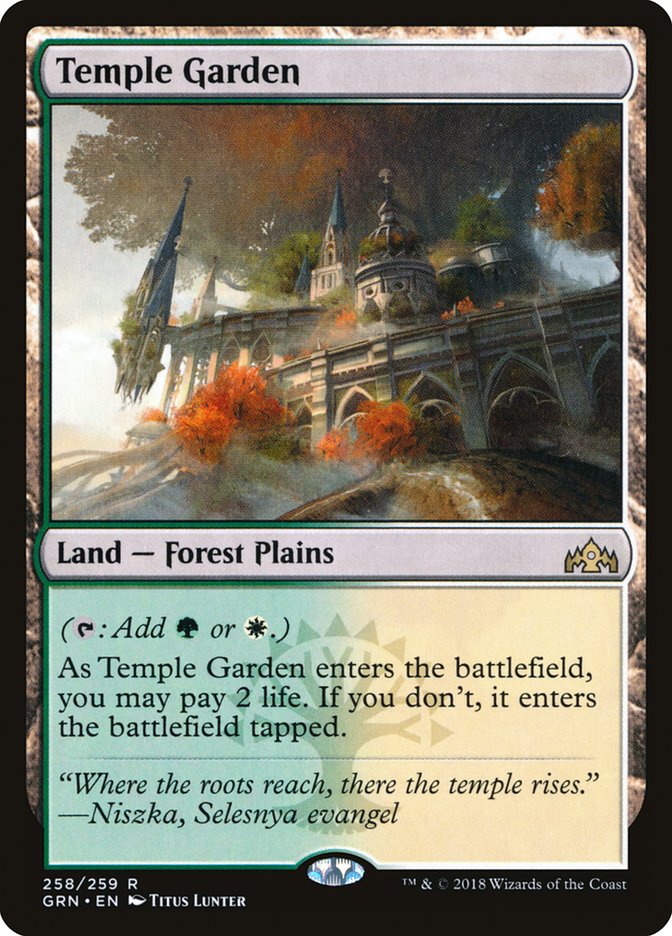 Temple Garden [Guilds of Ravnica] | Gamer Loot