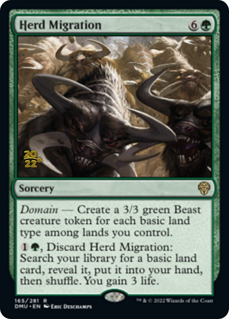 Herd Migration [Dominaria United Prerelease Promos] | Gamer Loot