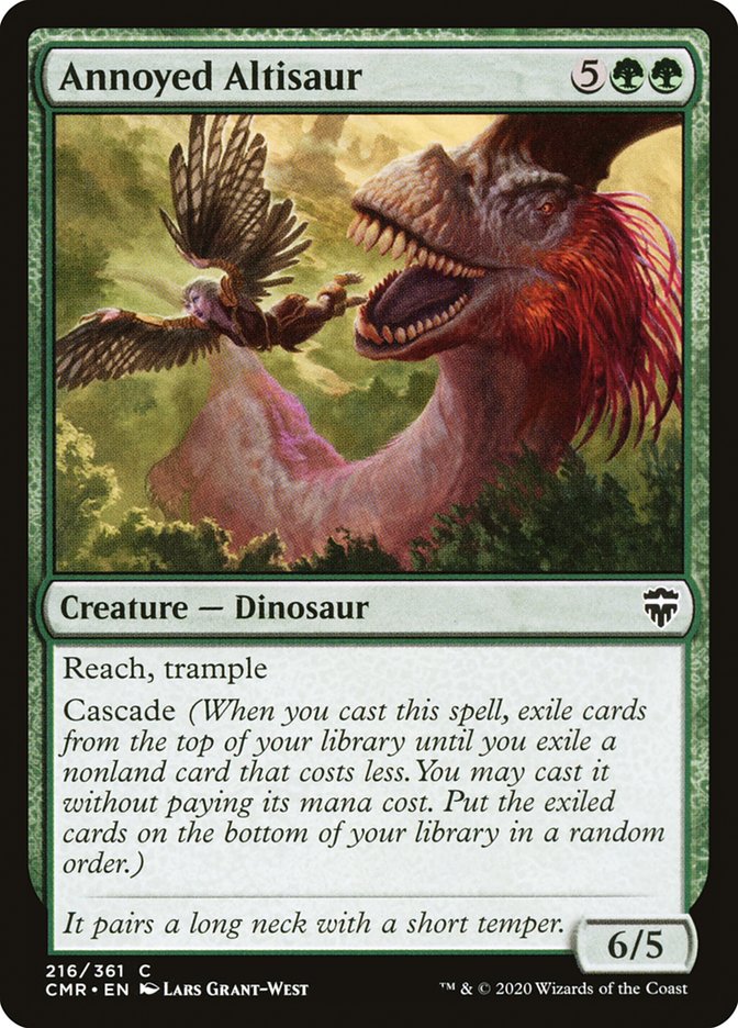 Annoyed Altisaur [Commander Legends] | Gamer Loot