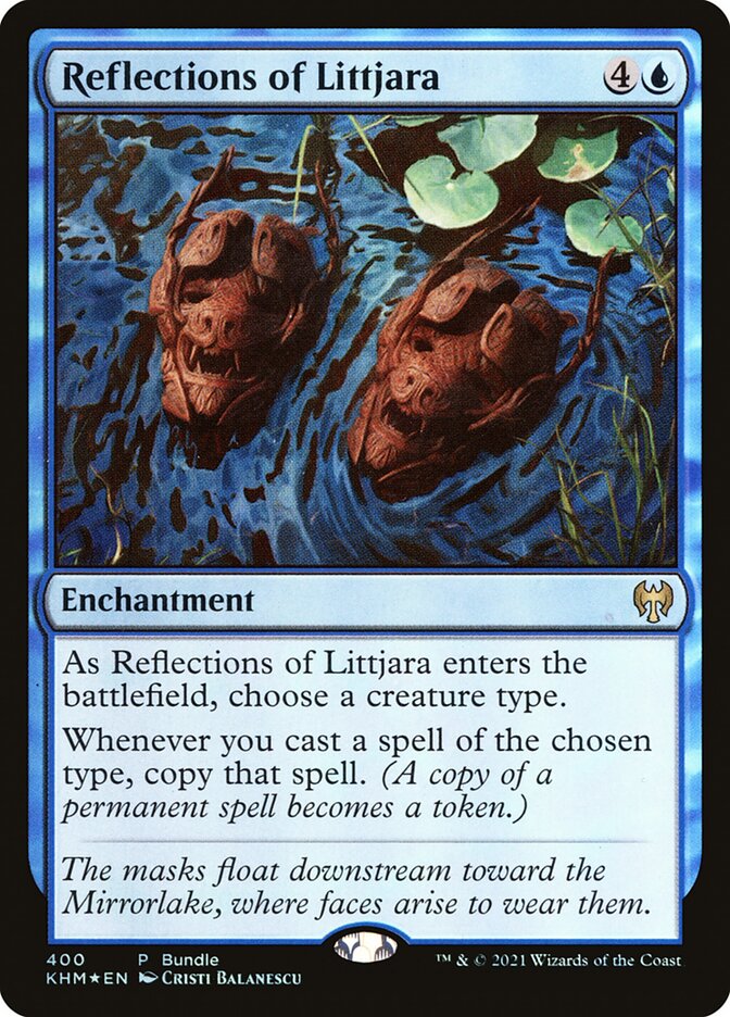 Reflections of Littjara (KHM Bundle) [Kaldheim] | Gamer Loot