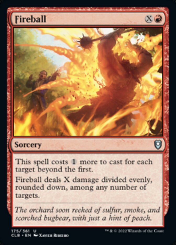 Fireball [Commander Legends: Battle for Baldur's Gate] | Gamer Loot
