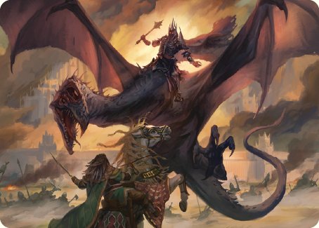 Witch-king, Bringer of Ruin Art Card [The Lord of the Rings: Tales of Middle-earth Art Series] | Gamer Loot