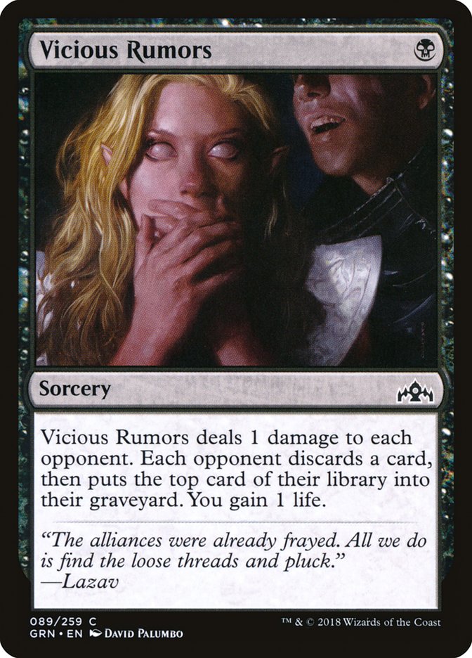 Vicious Rumors [Guilds of Ravnica] | Gamer Loot