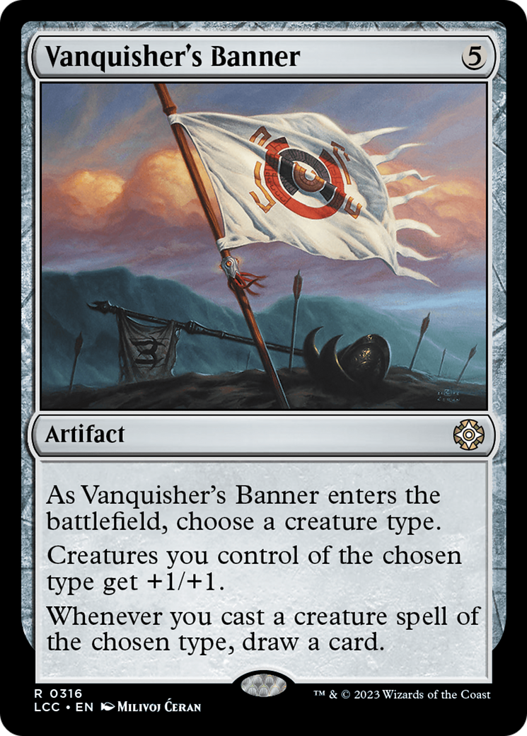 Vanquisher's Banner [The Lost Caverns of Ixalan Commander] | Gamer Loot