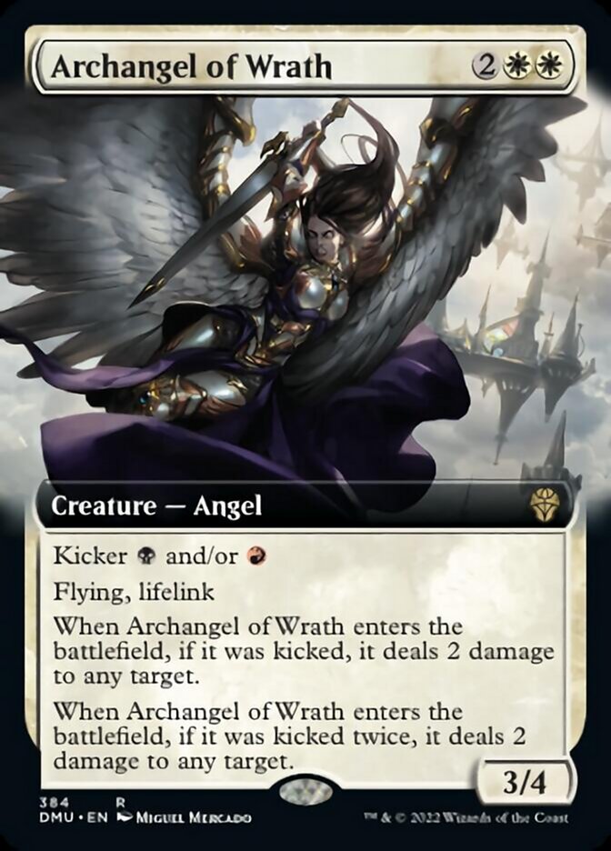 Archangel of Wrath (Extended Art) [Dominaria United] | Gamer Loot