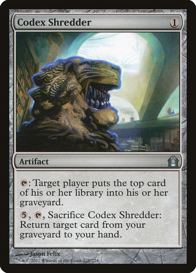 Codex Shredder [Return to Ravnica] | Gamer Loot