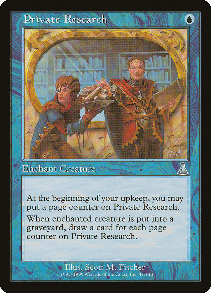 Private Research [Urza's Destiny] | Gamer Loot