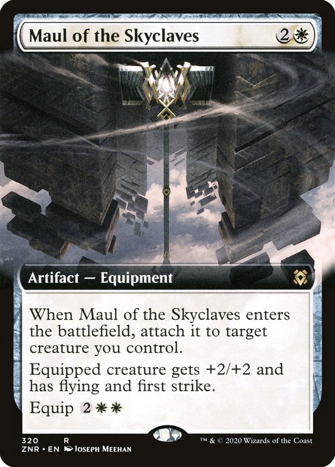 Maul of the Skyclaves (Extended) [Zendikar Rising] | Gamer Loot