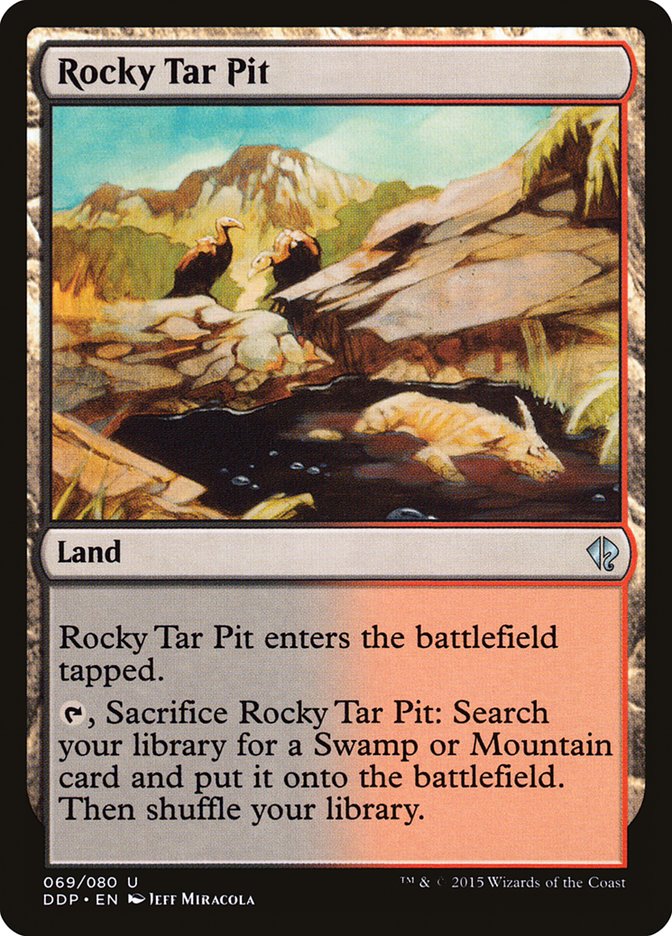 Rocky Tar Pit [Duel Decks: Zendikar vs. Eldrazi] | Gamer Loot