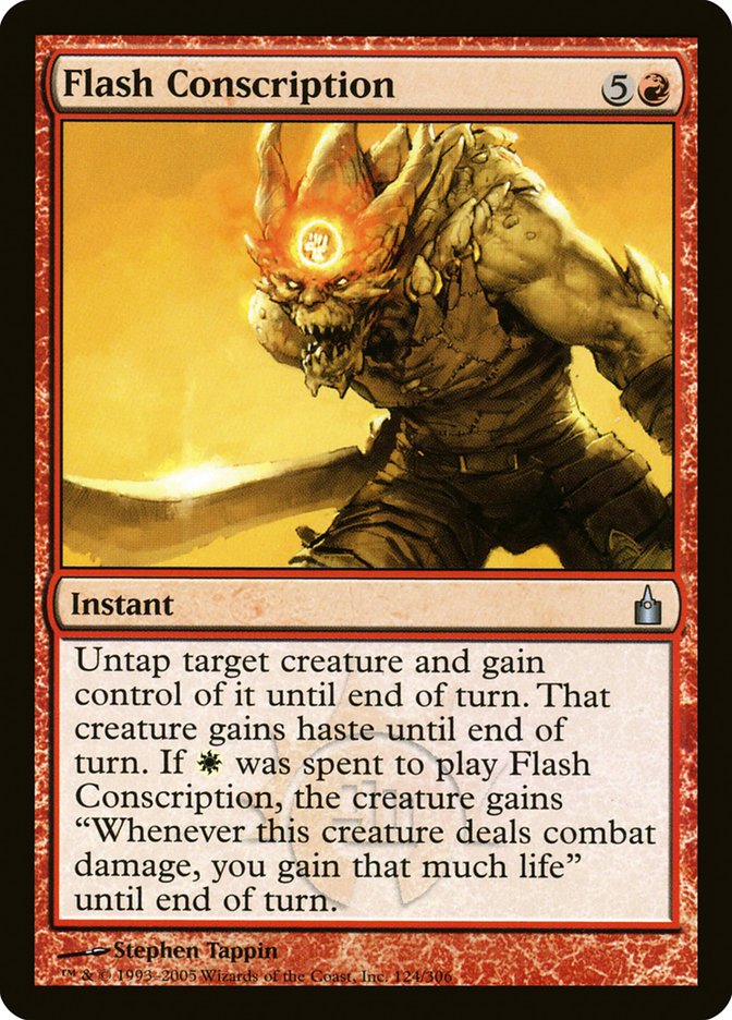 Flash Conscription [Ravnica: City of Guilds] | Gamer Loot