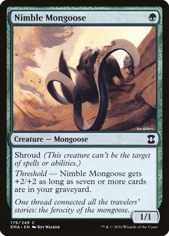 Nimble Mongoose [Eternal Masters] | Gamer Loot