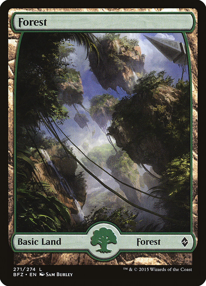 Forest (271) [Battle for Zendikar] | Gamer Loot